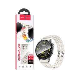 Bracelete de Silicone Hoco WH12 Flexible Fashion Hollow Series iWatch (20mm) Cor da Estrela